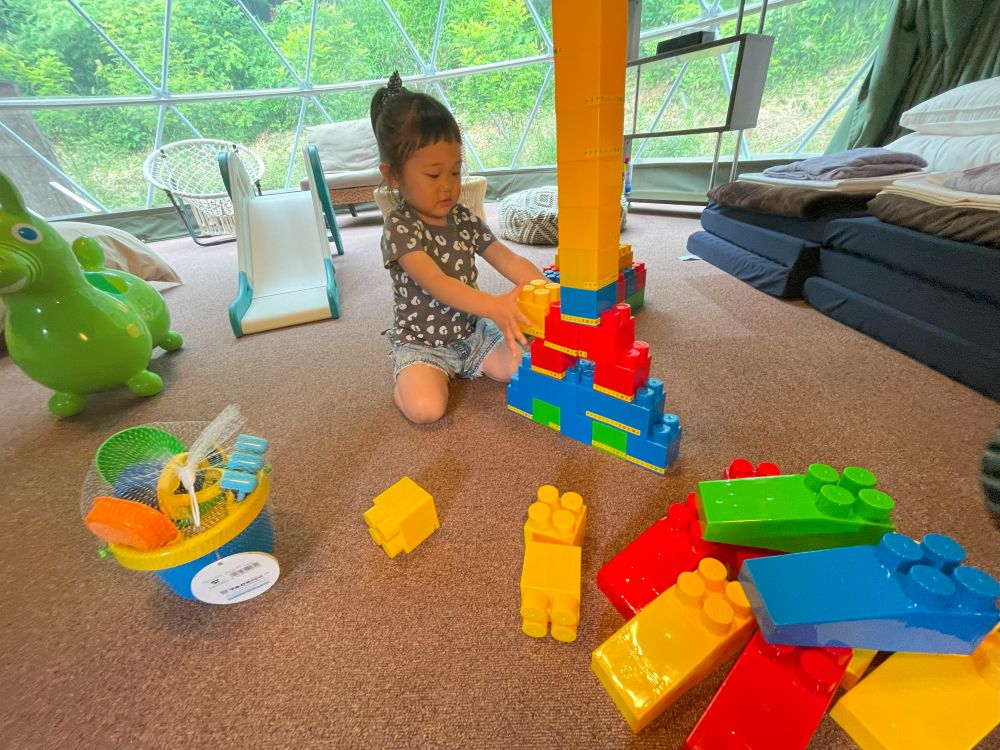 フロントで選べる子供のおもちゃ