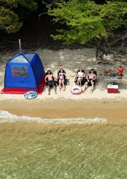 クルージングで行く無人浜サウナ＆BBQ